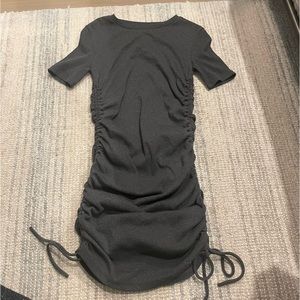 Zara runched mini dress